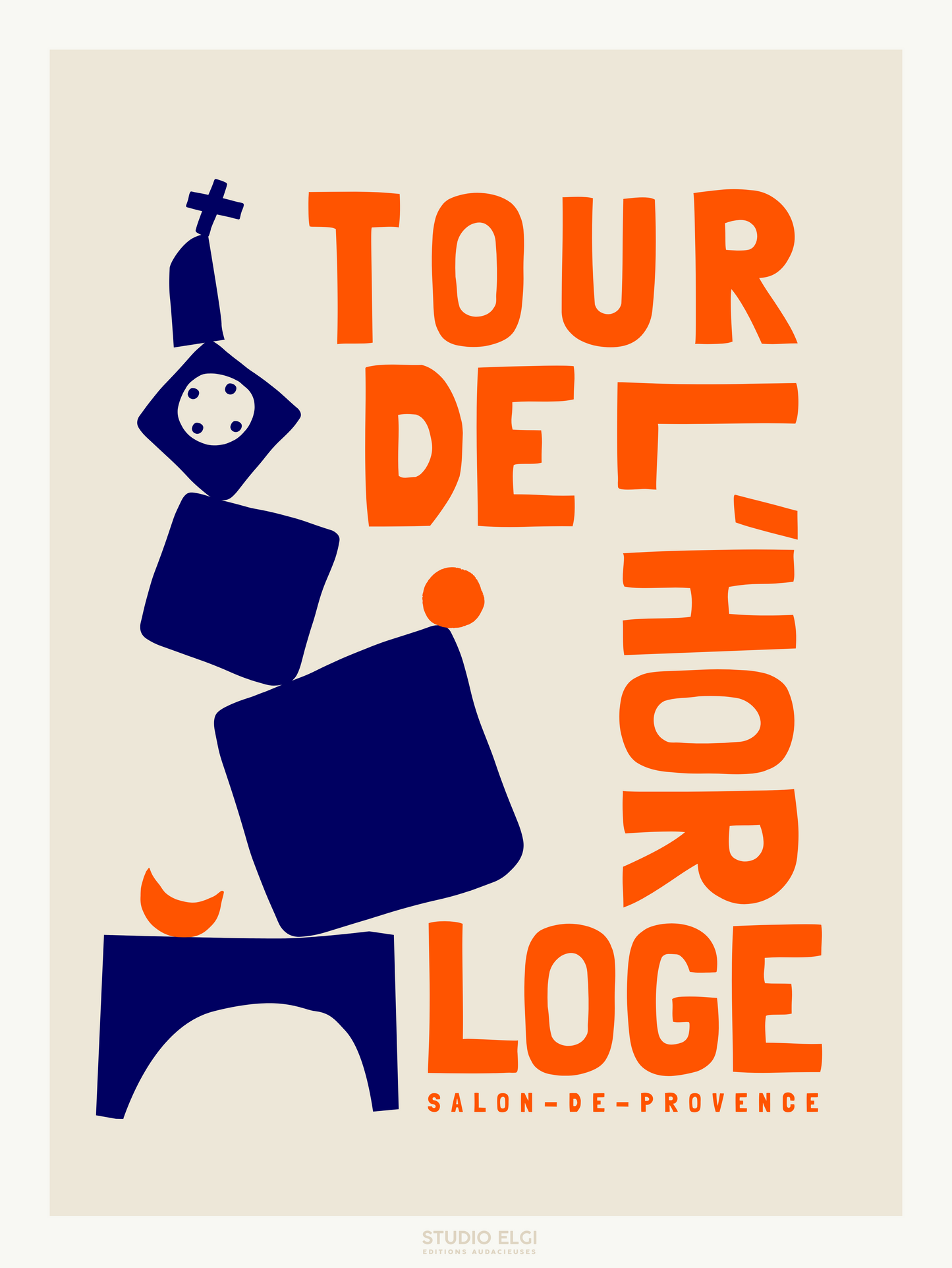 Affiche "Tour de l'Horloge"